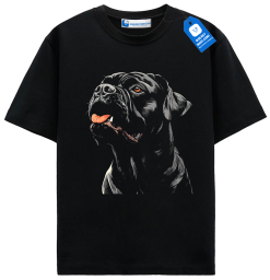 Black Cane Corso T Shirt, Powerful Dog Lover Gift