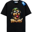 Bruh Dog T Shirt, Funny Cool Dog In Sunglasses Cool Hip Hop Dog Tee