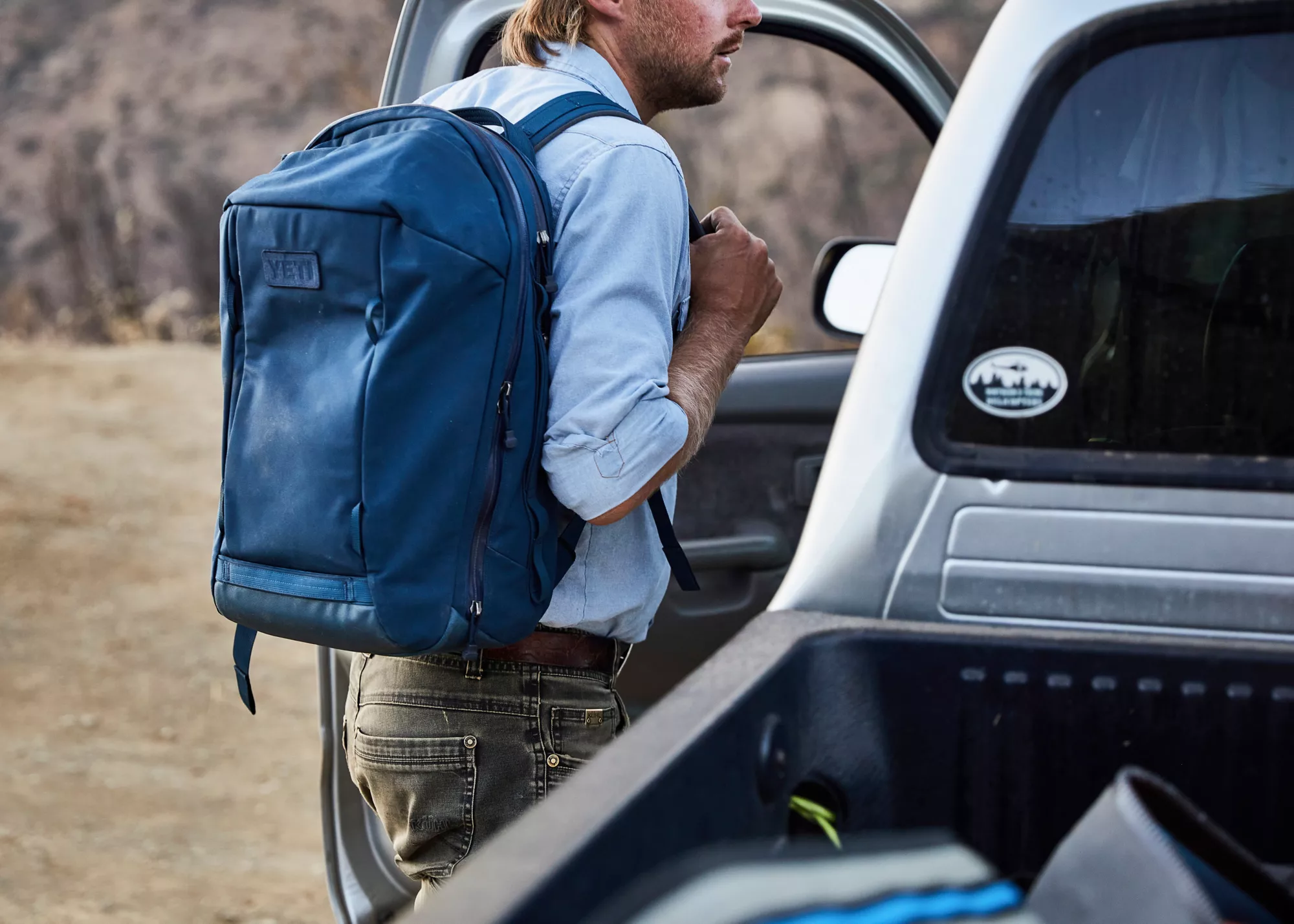 YETI Crossroads 27L Backpack, NAVY 2 YETI Crossroads 27L Backpack, NAVY 2 - Image 4