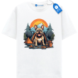 Camping French Bulldog T Shirt, Funny Dog Hiking Gift For Outdoorsy Dog Lovers