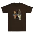 Cats Reflection Tiger T Shirt, Cute Cat Lovers Shirt