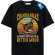 Chihuahua Shirt, Dog Lover Gift, Funny Chihuahua Tee, Retro Dog T-shirt