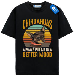 Chihuahua Shirt, Dog Lover Gift, Funny Chihuahua Tee, Retro Dog T-shirt