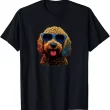 Cool Doodle Dog Shirt, Funny Colorful Labradoodle T Shirt