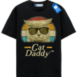 Cool Retro Sunglasses Cat Tee, Cat Daddy Shirt, Retro Cat Tee