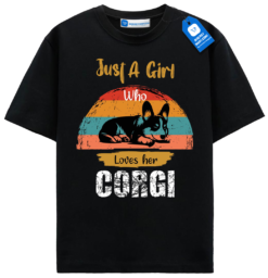 Corgi Mom Shirt, Cute Dog Lover Gift Tee, Retro Corgi Tee For Women