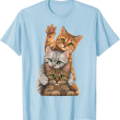 Cute Little Cats Playing Build Wall T Shirt, Cat Lover Shirt