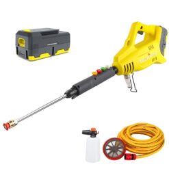 Powersmart 40V 1100 PSI 1GPM Cordless Pressure Washer with 5 Nozzles, 4.0 Ah Battery & Charger DB2701