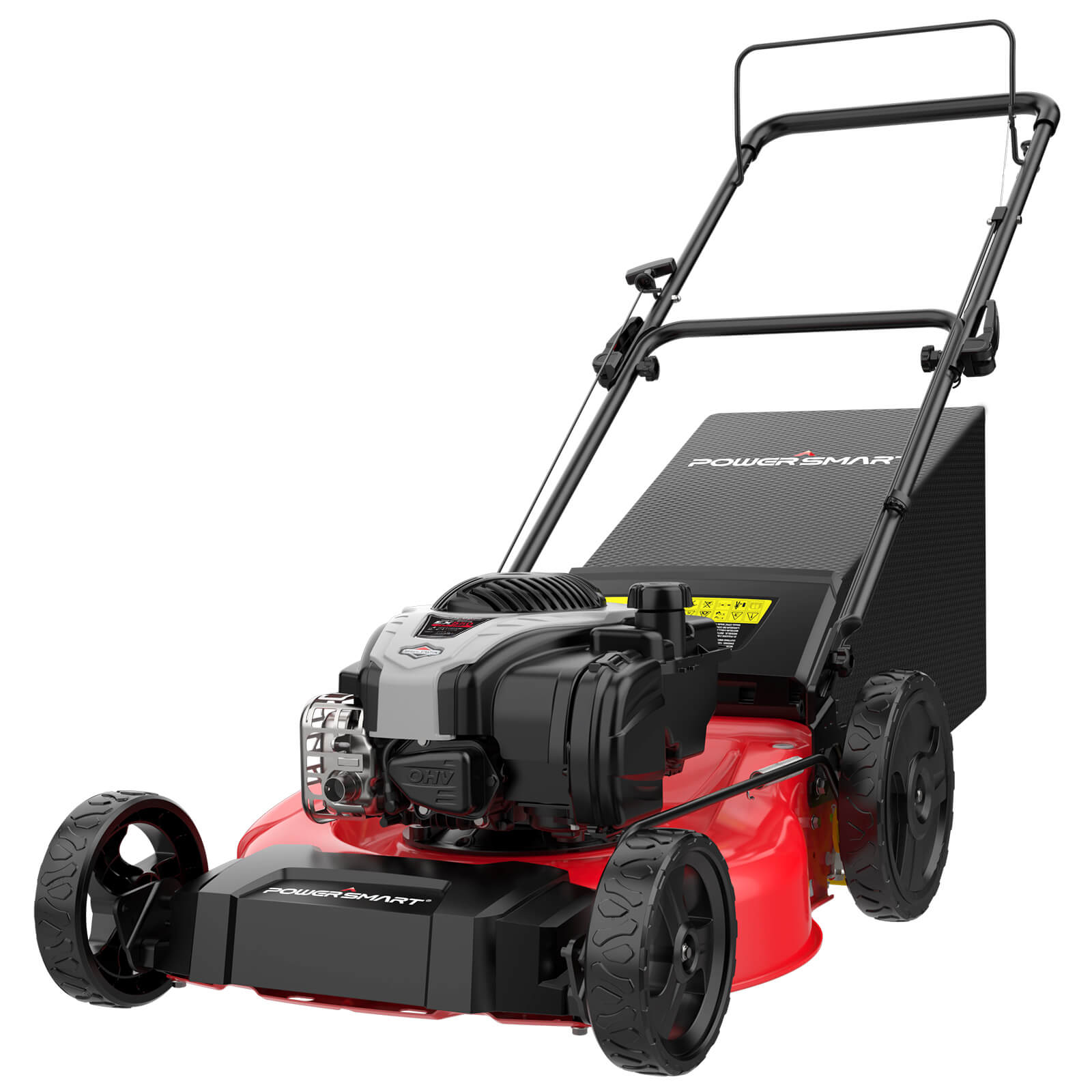 Powersmart 21" 140cc Gas Push Lawn Mower w/ Briggs & Stratton 550EX Engine B8721P Powersmart 21" 140cc Gas Push Lawn Mower w/ Briggs & Stratton 550EX Engine B8721P