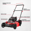 Powersmart 21'' 144cc Gas Push 2-in-1 Lawn Mower DV8621C Powersmart 21'' 144cc Gas Push 2-in-1 Lawn Mower DV8621C