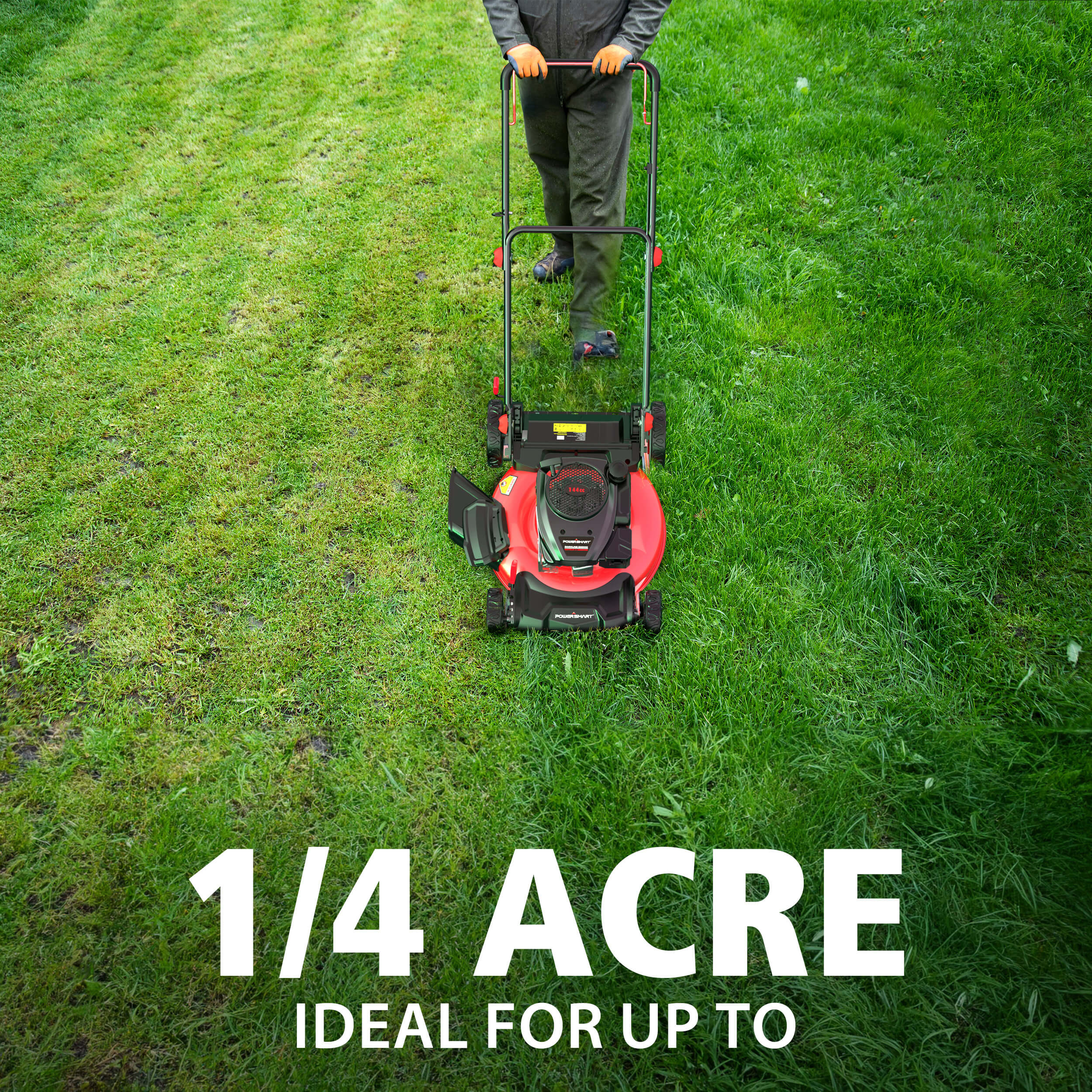 Powersmart 21'' 144cc Gas Push 2-in-1 Lawn Mower DV8621C Powersmart 21'' 144cc Gas Push 2-in-1 Lawn Mower DV8621C - Image 4