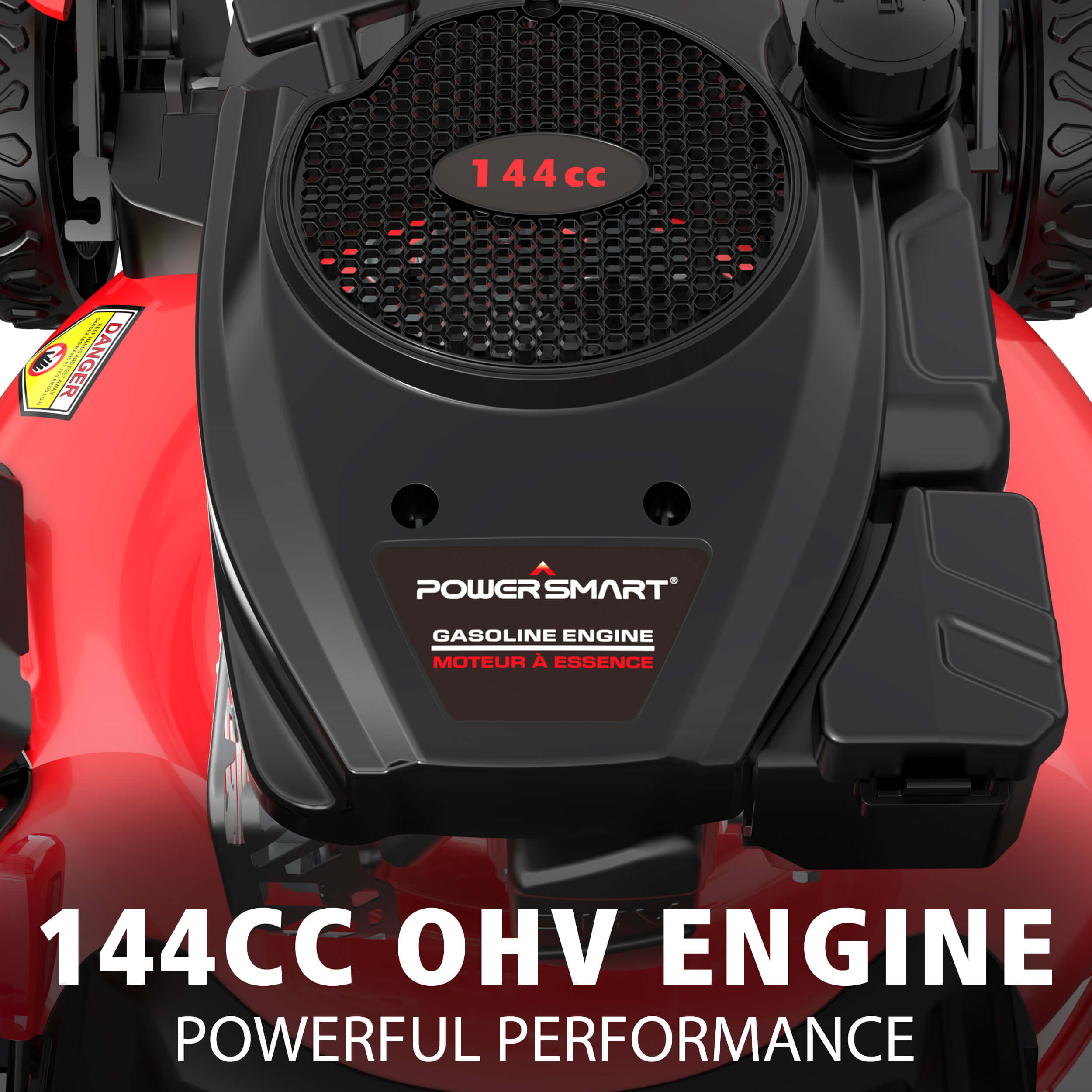 Powersmart 21'' 144cc Gas Push 2-in-1 Lawn Mower DV8621C Powersmart 21'' 144cc Gas Push 2-in-1 Lawn Mower DV8621C - Image 5