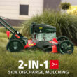 Powersmart 21'' 144cc Gas Push 2-in-1 Lawn Mower DV8621C Powersmart 21'' 144cc Gas Push 2-in-1 Lawn Mower DV8621C