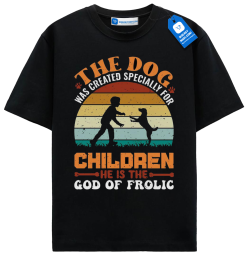 Dog And Kids Quote T Shirt, Retro Dog Lover Gift, Dog Family T Shirt