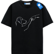 Dog Line Art Shirt, Minimalist Dog Art Tee