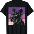 French Bulldog Retro Shirt, Vintage Dog Lover 80s Style Tee