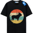 French Bulldog Shirt, Retro Dog Lover Gift, Retro Dog T-shirt