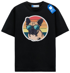 French Bulldog Sunglasses T Shirt, Retro Dog Shirt