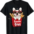 Frenchie Fries Shirt, Funny French Bulldog Dog Lover Tee