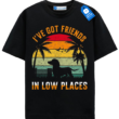 Funny Dachshund Shirt, Low Places Dog Shirt, Retro Dog Shirt