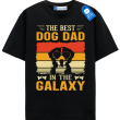Funny Dog Father T Shirt, Retro Dog Dad Gift Tee, Dog Lover Shirt