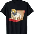Funny Dog Shirt, Pug Pizza T Shirt
