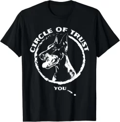 Funny Dog T Shirt For Dog Lovers, Cute Dobermann Graphic Tee For Men And Women