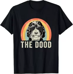 Funny Labradoodle Shirt, The Dood Retro Vintage Dog Lover Tee