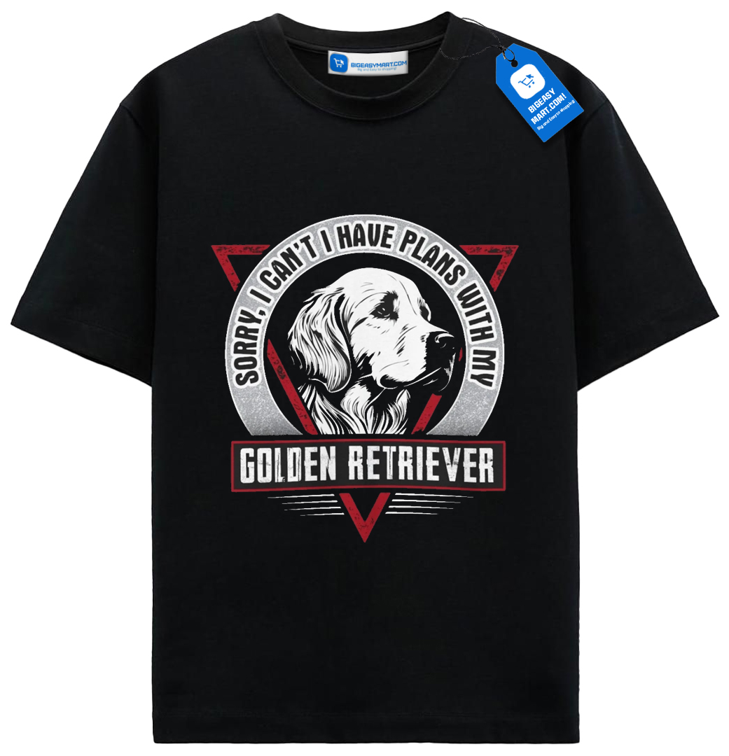 Golden Retriever Dog Tee, Dog Lover T Shirt Golden Retriever Dog Tee, Dog Lover T Shirt