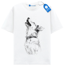 Golden Retriever Tee, Minimalist Dog Lover Gift, Sketch Dog T Shirt
