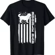 Goldendoodle Dad Shirt , Doodle Dog American Flag Tee, Patriotic Pet Lover Gift, Vintage Dog Dad T-Shirt