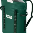 YETI Hopper M20 Series Backpack Soft Sided Coolers with MagShield Access, Black Forest Green