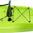 Lifetime Hydros 85 Angler Kayak with Paddle Package, Lime Green