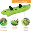 Lifetime Kokanee Tandem Angler Kayak, Lime Green