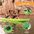 Lifetime Kokanee Tandem Angler Kayak, Lime Green