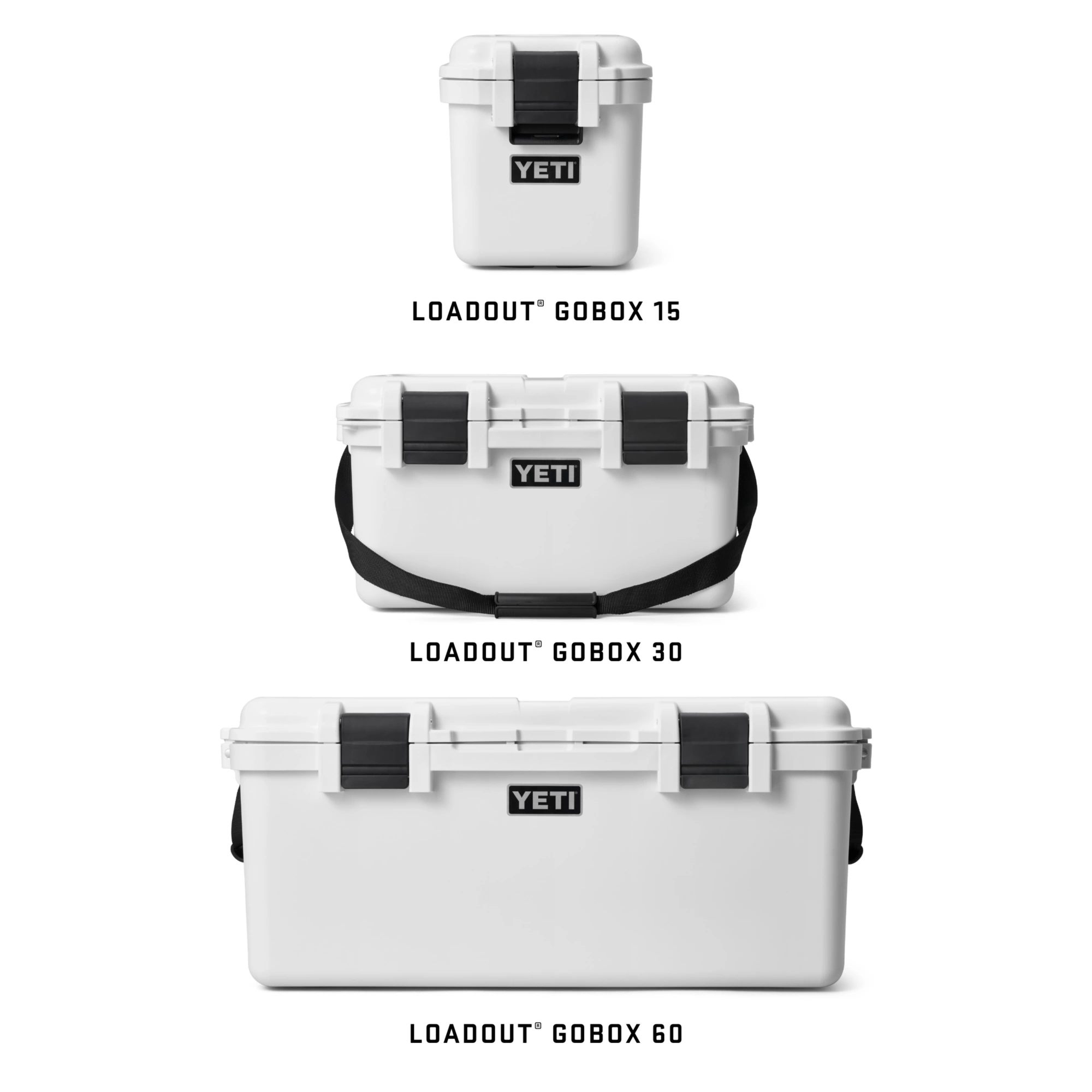 YETI LoadOut GoBox 60 Gear Case, White YETI LoadOut GoBox 60 Gear Case, White - Image 14