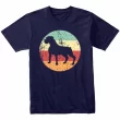 Retro Boxer Dog T Shirt, Dog Lover Shirt