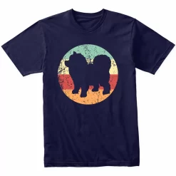 Retro Chow Chow Dog T Shirt, Dog Lover Shirt