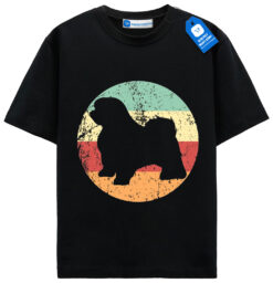 Retro Maltese Dog Breed T Shirt, Retro Dog Tee, Vintage Dog Lover Shirt