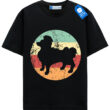 Retro Papillon Dog Breed T Shirt, Retro Dog Tee, Vintage Dog Lover Shirt