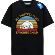 Retro Small Dog Tee, Funny Dog Lover Gift