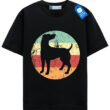 Retro Weimaraner Dog Breed T Shirt, Retro Dog T-shirt, Dog Lover Gift