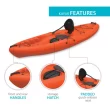 Emotion Spitfire 9 Kayak, Orange