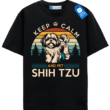 Shih Tzu Cuddle Shirt, Funny Retro Dog Lover Gift Tee, Retro Dog Mom Dad T Shirt