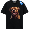 Smiling Bully Dog T Shirt, Friendly Pitbull Graphic Tee For Dog Lovers