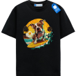 Surfing Dog T Shirt, Summer Beach Tee, Pitbull Lover Gift
