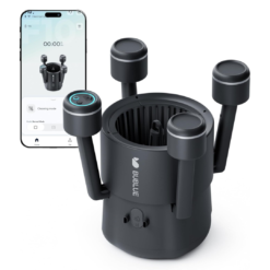 BuVortex V5 Robotic Surface Skimmer, Pool Cleaner with Powerful Suction, Dual Motor, 5L Filter for Pools up to 538 Sq.Ft