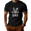 French Bulldog Summer Tee, Dog Dad Shirt Dog Lover T Shirt