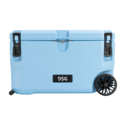 DSG Victory 65 Quart Hard Cooler with Wheels - Carolina Blue