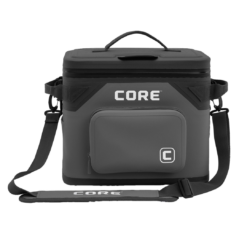 CORE CLIMAKEEP Magnetic 18-Can Soft Cooler - Charcoal